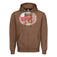 Chestnut tractor t  shirt tractor t  shirt Zipper Hoodie - linhVisuals