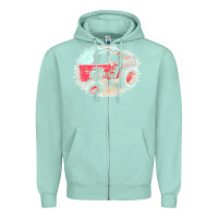 Seafoam tractor t  shirt tractor t  shirt Zipper Hoodie - linhVisuals