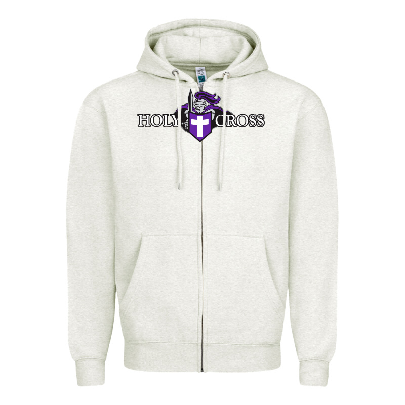 Holy Cross Crusaders Zipper Hoodie by linhVisuals | Teevron