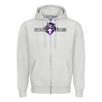 Dove Grey holy cross crusaders Zipper Hoodie - linhVisuals
