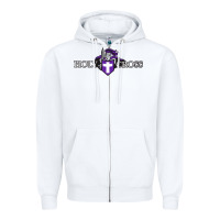 White holy cross crusaders Zipper Hoodie - linhVisuals
