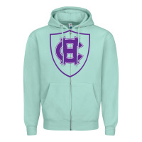 Seafoam holy cross crusaders Zipper Hoodie - linhVisuals
