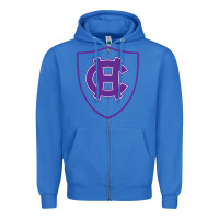 True Royal holy cross crusaders Zipper Hoodie - linhVisuals