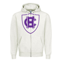Oatmeal Heather holy cross crusaders Zipper Hoodie - linhVisuals