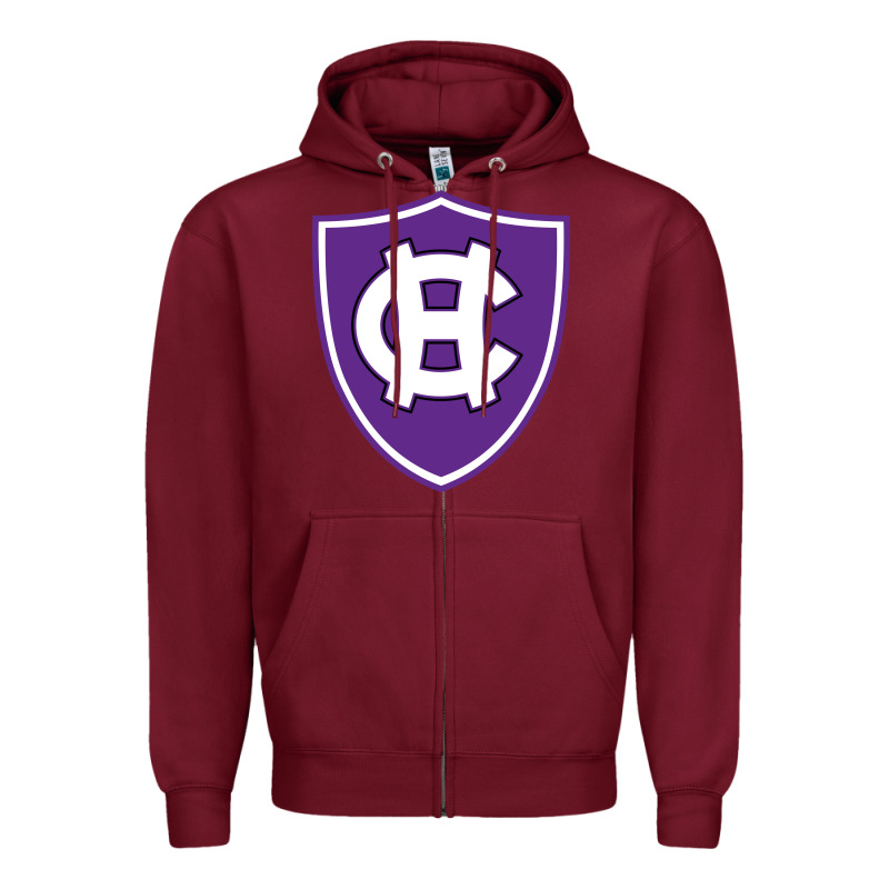 Holy Cross Crusaders Zipper Hoodie by linhVisuals | Teevron