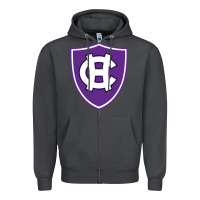 Smoke holy cross crusaders Zipper Hoodie - linhVisuals