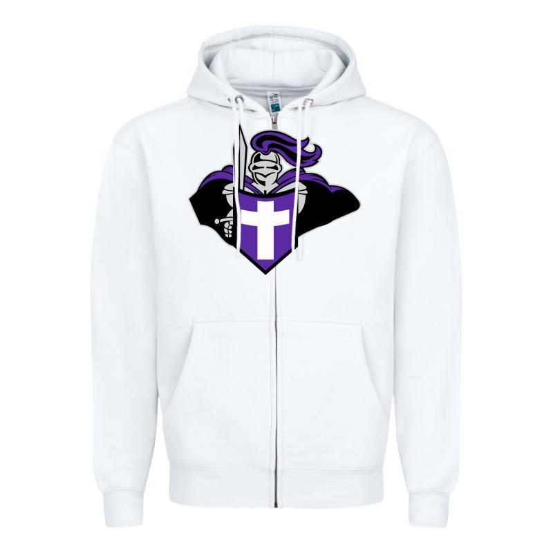 Holy Cross Crusaders Zipper Hoodie by linhVisuals | Teevron