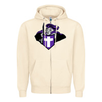 Sandshell holy cross crusaders Zipper Hoodie - linhVisuals