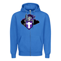True Royal holy cross crusaders Zipper Hoodie - linhVisuals
