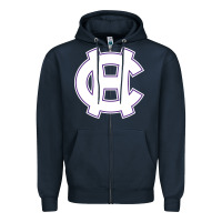 Navy holy cross crusaders Zipper Hoodie - linhVisuals