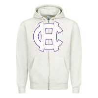 Oatmeal Heather holy cross crusaders Zipper Hoodie - linhVisuals