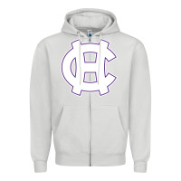 Dove Grey holy cross crusaders Zipper Hoodie - linhVisuals