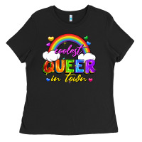 Coolest Queer In Town Ladies Tee | Teevron