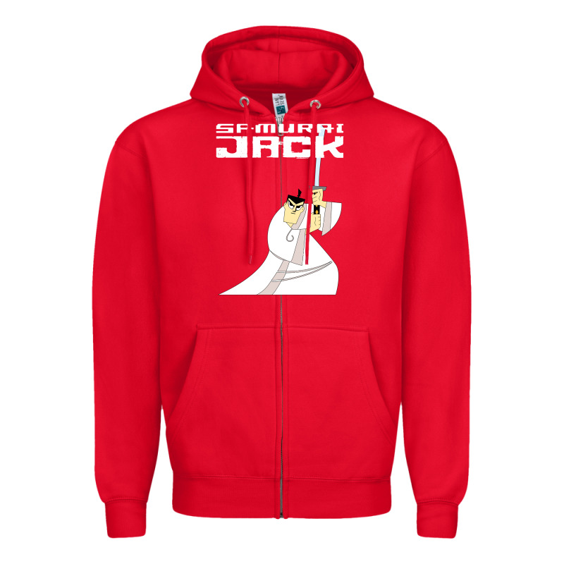 Samurai Jack Zipper Hoodie by linhVisuals | Teevron