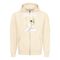 Sandshell samurai jack Zipper Hoodie - linhVisuals