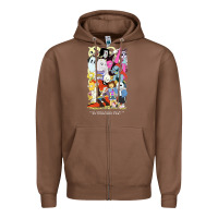 Chestnut undertale Zipper Hoodie - linhVisuals