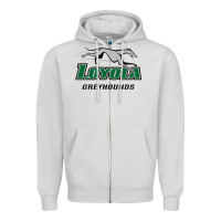 Dove Grey loyola (md) greyhounds Zipper Hoodie - linhVisuals