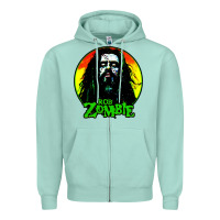 Seafoam rob zombie 02 Zipper Hoodie - linhVisuals