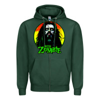 Sports Green rob zombie 02 Zipper Hoodie - linhVisuals