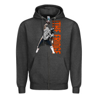 Charcoal Heather william perry spike Zipper Hoodie - linhVisuals