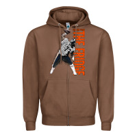 Chestnut william perry spike Zipper Hoodie - linhVisuals