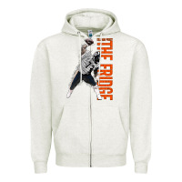 Oatmeal Heather william perry spike Zipper Hoodie - linhVisuals