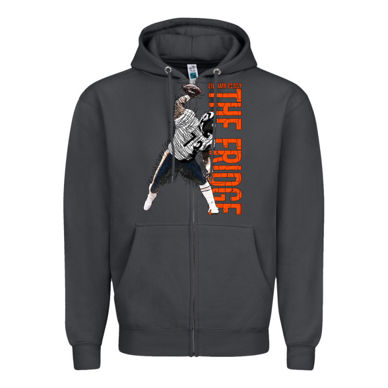 William Perry Spike Zipper Hoodie by linhVisuals | Teevron