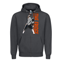 Smoke william perry spike Zipper Hoodie - linhVisuals