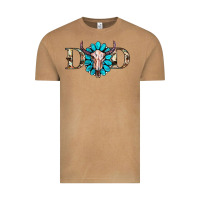 Vintage Camel western dad with gemstone and skull Vintage Tee - RanaPortraitStore