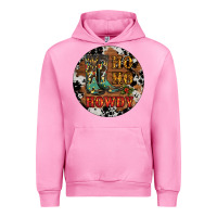 Fuchsia Pink Christmas Cowboy Boots Urban Hoodie - RanaPortraitStore