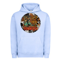 Pigment Grape Ice Christmas Cowboy Boots Urban Hoodie - RanaPortraitStore