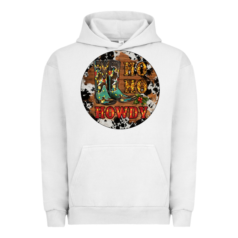 Christmas Cowboy Boots Urban Hoodie by RanaPortraitStore | Teevron