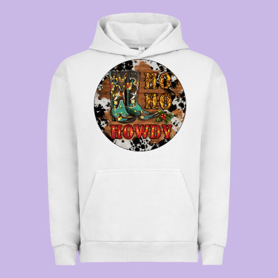 Christmas Cowboy Boots Urban Hoodie Designed By Ranaportraitstore