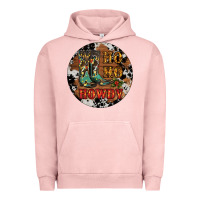 Pigment Salmon Christmas Cowboy Boots Urban Hoodie - RanaPortraitStore