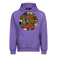 Tulip Christmas Cowboy Boots Urban Hoodie - RanaPortraitStore