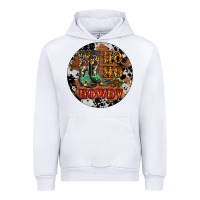 White Christmas Cowboy Boots Urban Hoodie - RanaPortraitStore