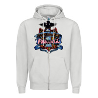 Dove Grey parliament funkadelic and george clinton müsïc Zipper Hoodie - linhVisuals
