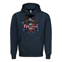Navy parliament funkadelic and george clinton müsïc Zipper Hoodie - linhVisuals