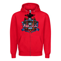 Red parliament funkadelic and george clinton müsïc Zipper Hoodie - linhVisuals