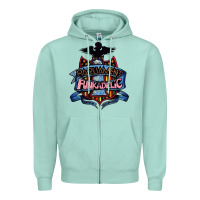Seafoam parliament funkadelic and george clinton müsïc Zipper Hoodie - linhVisuals