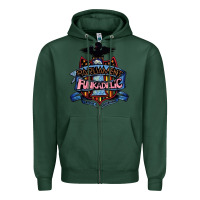 Sports Green parliament funkadelic and george clinton müsïc Zipper Hoodie - linhVisuals