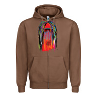 Chestnut george clinton and parliament funkadelic müsïc Zipper Hoodie - linhVisuals