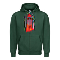 Sports Green george clinton and parliament funkadelic müsïc Zipper Hoodie - linhVisuals