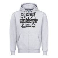 Heather Grey george clinton and parliament funkadelic müsïc Zipper Hoodie - linhVisuals
