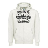 Oatmeal Heather george clinton and parliament funkadelic müsïc Zipper Hoodie - linhVisuals