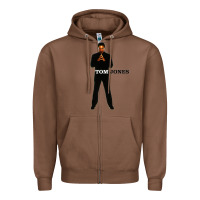 Chestnut tom jones 03 Zipper Hoodie - linhVisuals