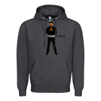 Smoke tom jones 03 Zipper Hoodie - linhVisuals