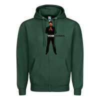Sports Green tom jones 03 Zipper Hoodie - linhVisuals