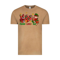 Vintage Camel Peace Love Elf Christmas Vintage Tee - BundleAndBundleShop