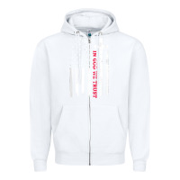 White in god we trust with patriotic vintage american flag t shirt Zipper Hoodie - linhVisuals